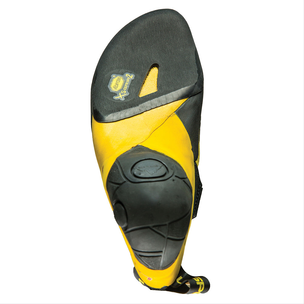LA SPORTIVA SKWAMA CLIMBING SHOES-BLACK/YELLOW UK 4/37